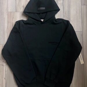 Essentials Men's Black Hoodie